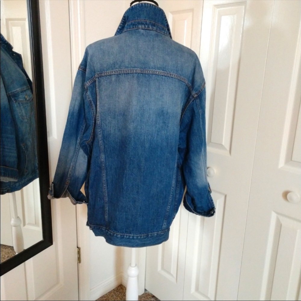 Topshop Moto Denim Jacket